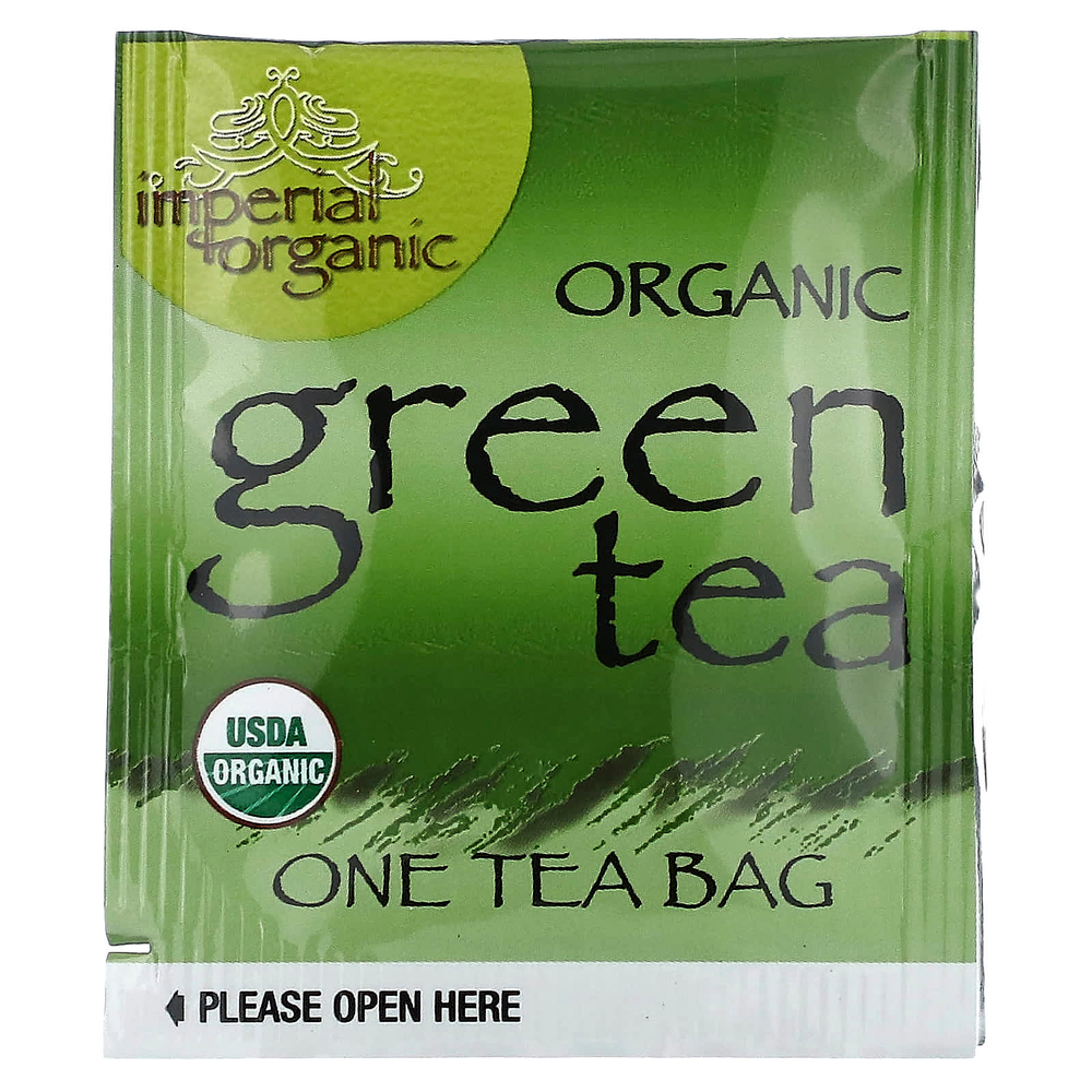 Uncle Lee's Tea, Imperial Organic, зеленый чай, 18 чайных пакетиков, 32,4 г (1,14 унции)
