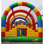 Коммерческий надувной батут "Радуга 2" 12*6*6 м