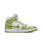 Кроссовки Air Jordan 1 Mid Green Python