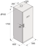 Сушильный шкаф Asko DC7774 V.W