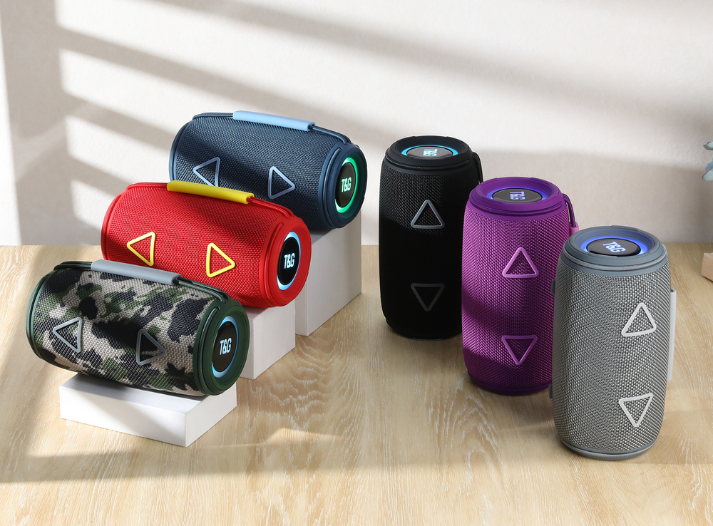 Беспроводная колонка TG-657 (16W/TF/USB/FM) RGB Light