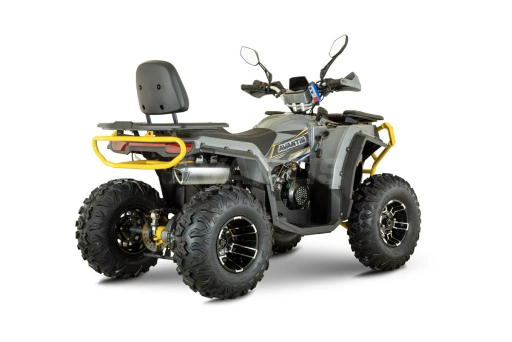 Квадрицикл Avantis Hammer 280L Pro ПТС (Серый + жёлтый)