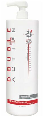 HC DOUBLE ACTION Шампунь восстанавливающий 1000мл “Double Action Shampoo Ricostruttore”
