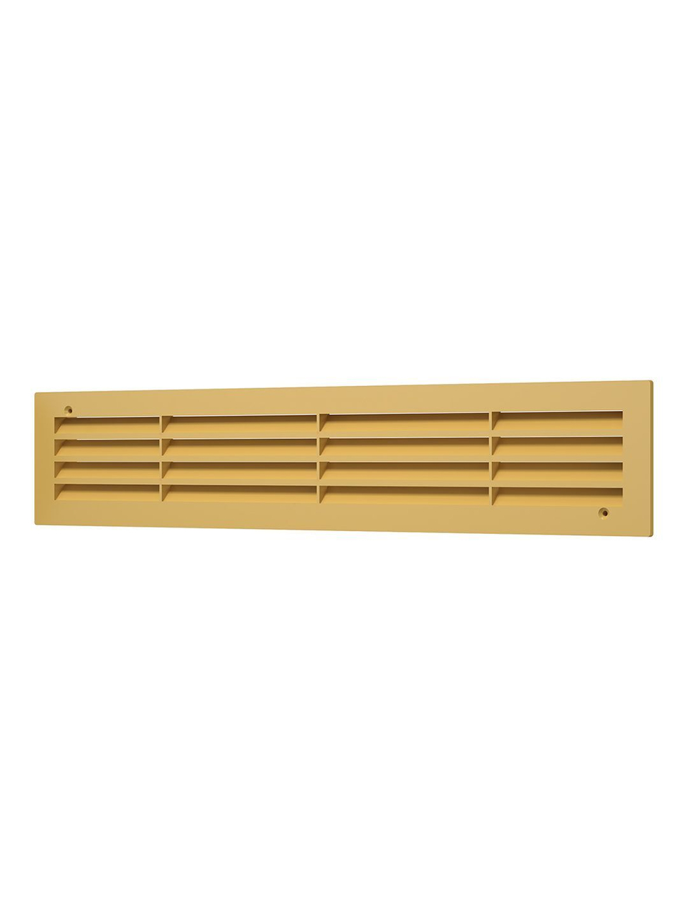 Решетка вентиляционная ДП фланец 420х73 переточная 450х91 пластик Beige ERA