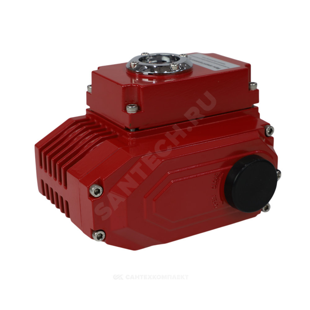 Электропривод четвертьоборотный QB-250 F07/F10/F12 22х22/17х17 квадрат 220В IP67 Benarmo