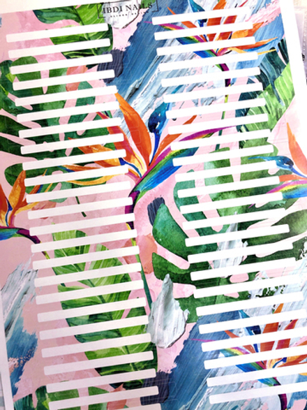 Наклейки на типсы IBDI NAILS №03