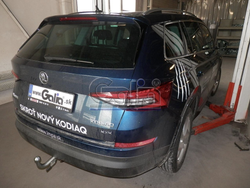 Фаркоп оцинкованный Galia S120A для Skoda Kodiaq 2WD, 4WD 2017-(паспорт и сертификат в комплекте)(без электрики)