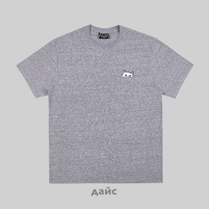 Футболка мужская Ripndip Lord Nermal Pocket Tee артикул:RND0412W - купить в магазине Дайс