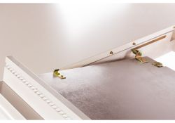 Стол раскладной Toskana 106(141)х106х75 молочно-белый