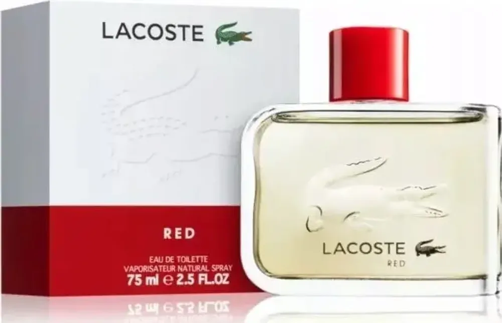 Мужская парфюмерия Lacoste Red Eau De Toilette 75 ml