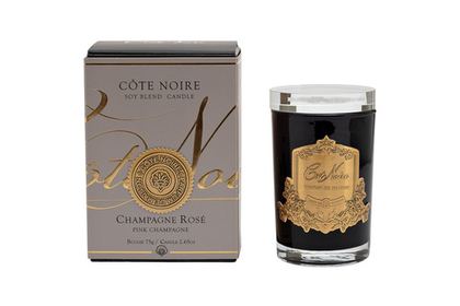Свеча ароматическая Cote Noire Pink Champagne в стакане в упаковке 75 гр. Garda Decor