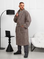 Халат мужской Идеал-3 Виотекс СЕРЫЙ