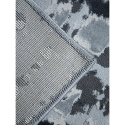 Ковер для комнаты напольный, оттенок серый, основа полиэстер