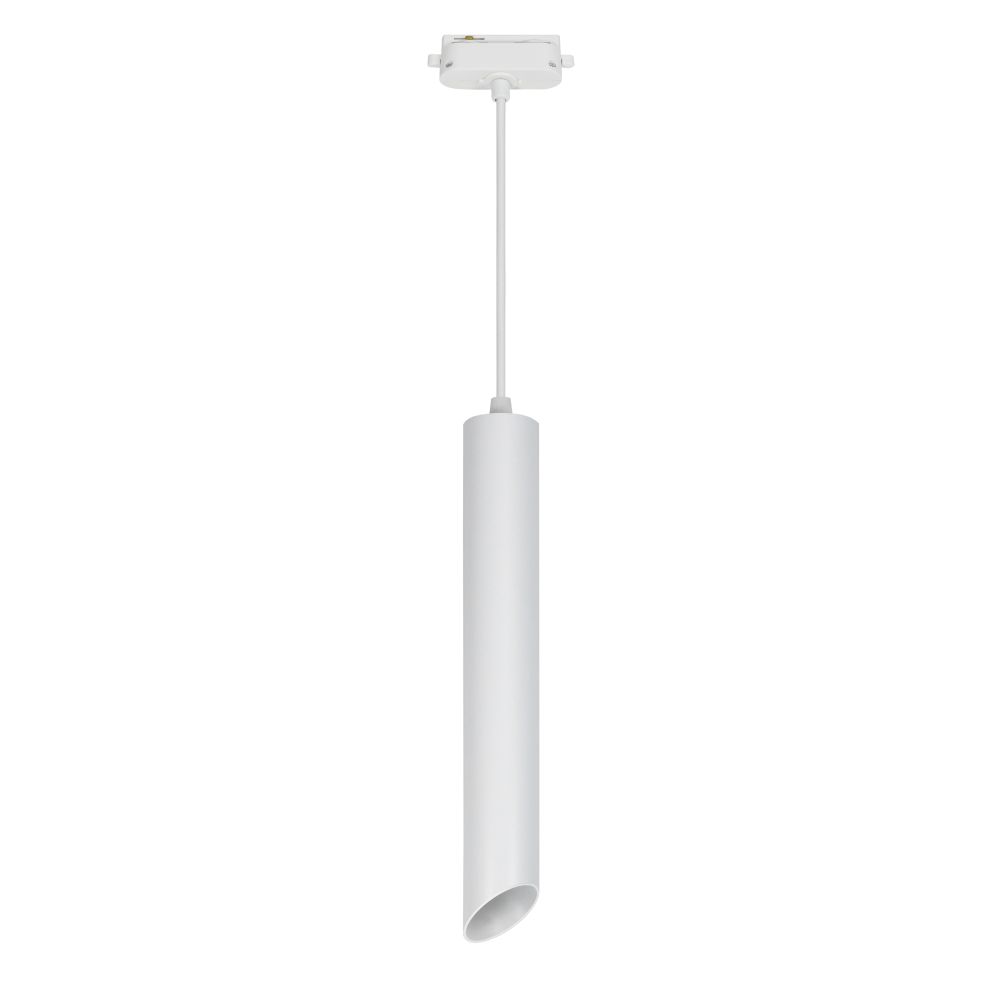 ULB-Q311 12W-4000K WHITE Светильник-прожектор светодиодный трековый. Подвесной. 1000 Лм. Белый свет 4000К. Корпус белый. ТМ Volpe