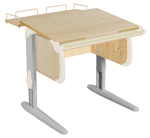Растущая парта Дэми СУТ 24 с задней полкой СУТ.14.210 (750×880 мм)