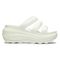 Crocs Mega Crush Triple Strap Sandal 'Chalk'