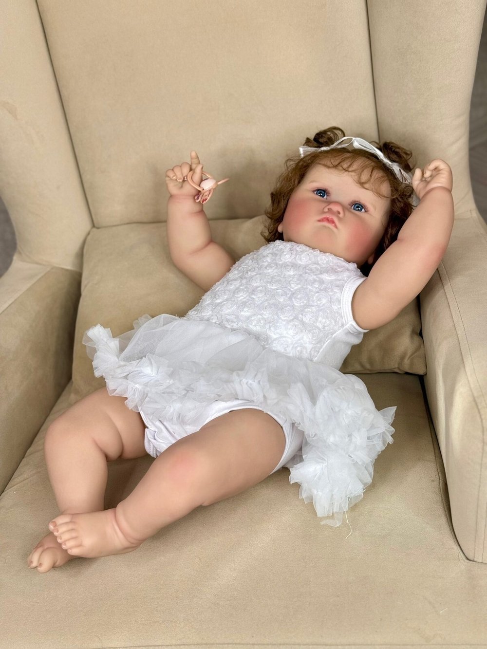 Кукла Реборн мягконабивная 60см (FA-961)