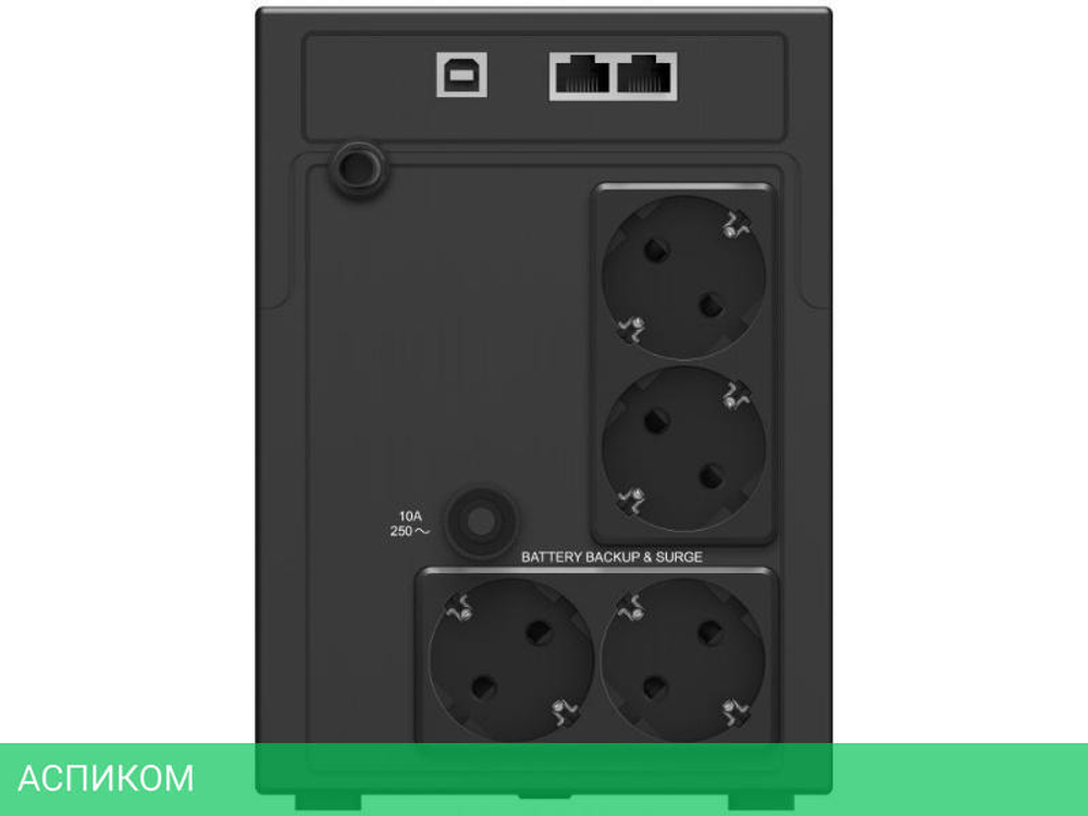 Источник бесперебойного питания Ippon Smart Power Pro II Euro 1600 960Вт 1600ВА черный (1029742)