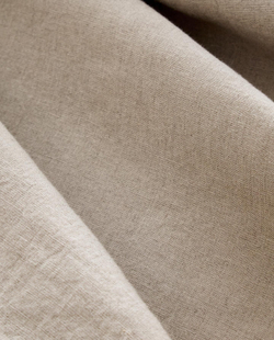 Zara Home - Простыня из льна, светло-бежевый, 290x280 см