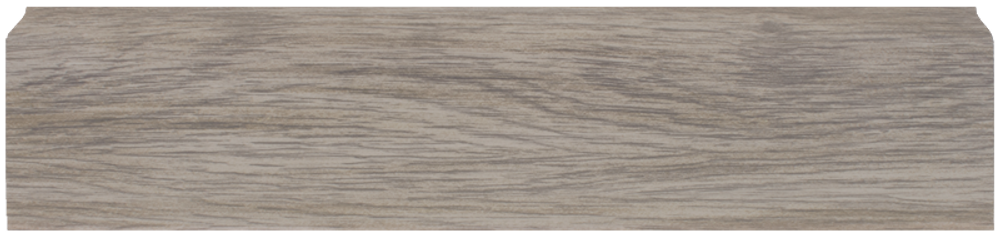 Плинтус DekorPlast Дуб кантри серый, 2200x67x22 мм