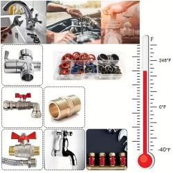 OZ-CUCR-100/245 шт. Ассортимент уплотнительных прокладок из силиконовой резины, наборы колец круглого сечения