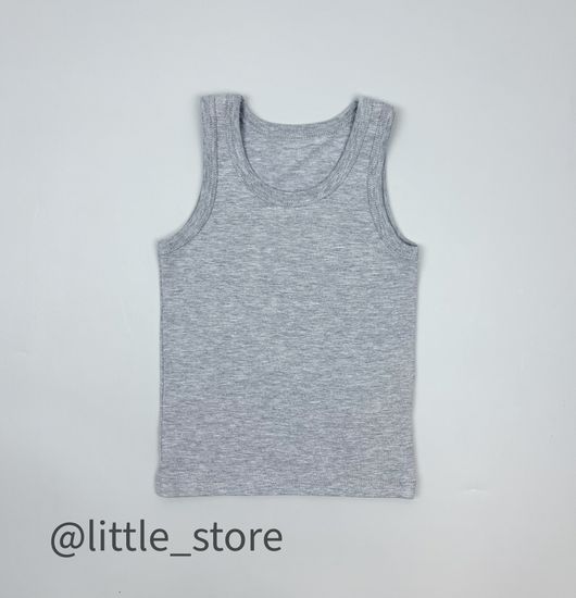 Майка для мальчиков "Basic" Серая