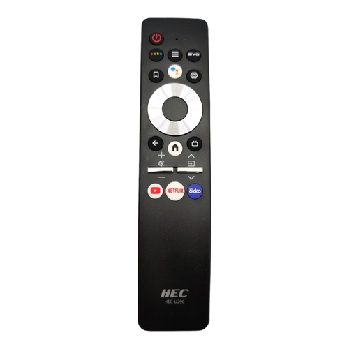 Пульт HEC HEC-U29C для Smart ТВ с голосовым управлением Google Assistant Netflix Okko