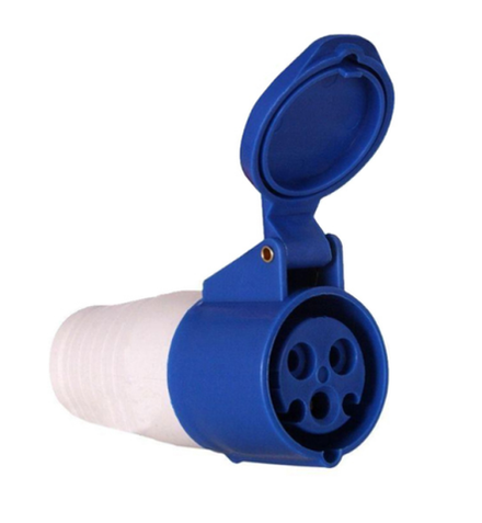 Розетка силовая (CEE) кабельная переносная EKF ps-213-16-220