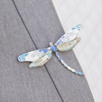 Брошь Shadore Стрекоза XZ0417.21 BL/S