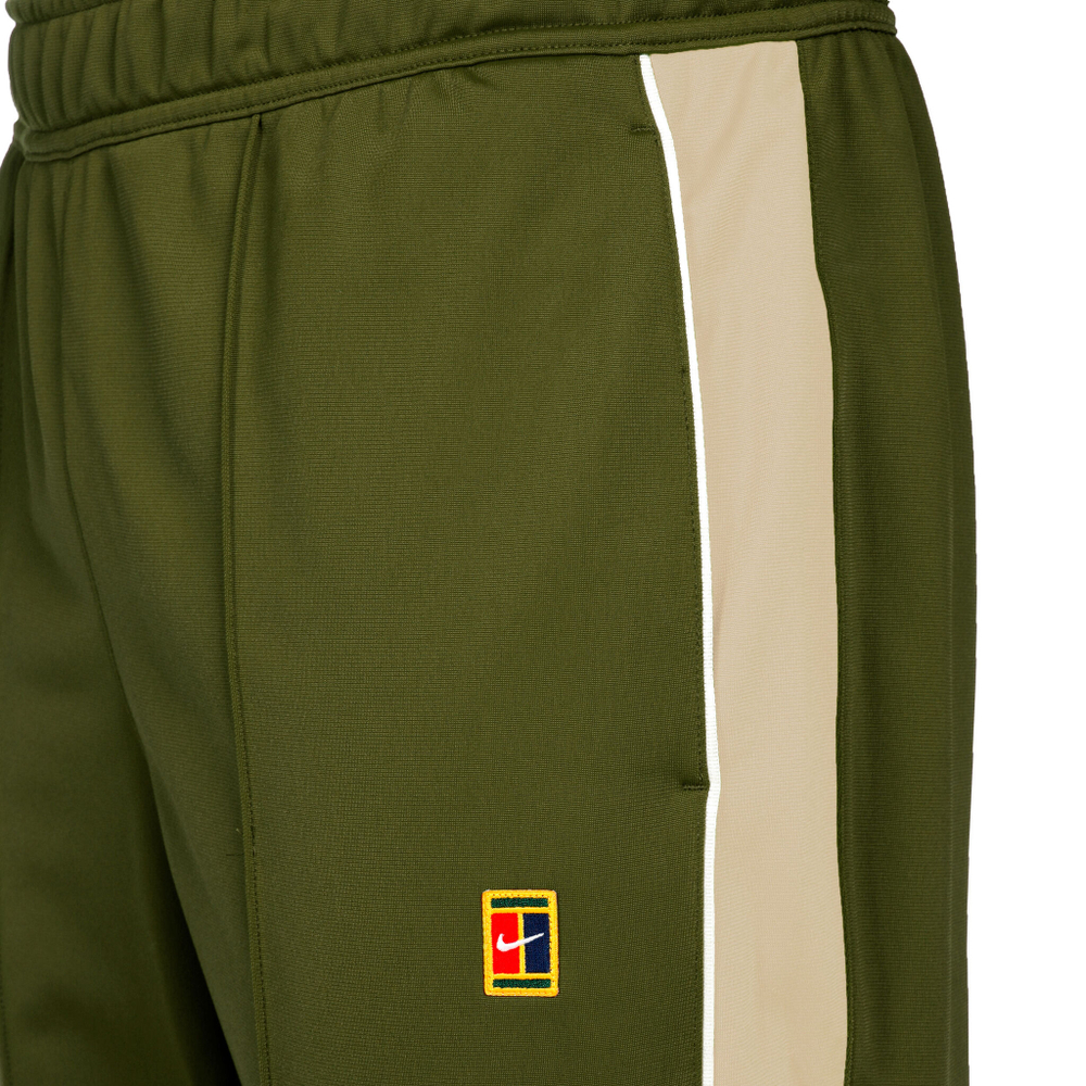 Мужские теннисные штаны Nike Court Heritage Training Pants Men - Olive, Beige