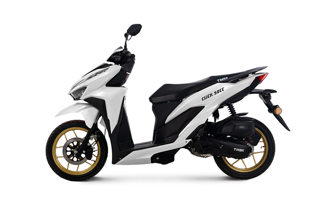 Скутер TMBK SCOOTER CLICK 50cc White Black