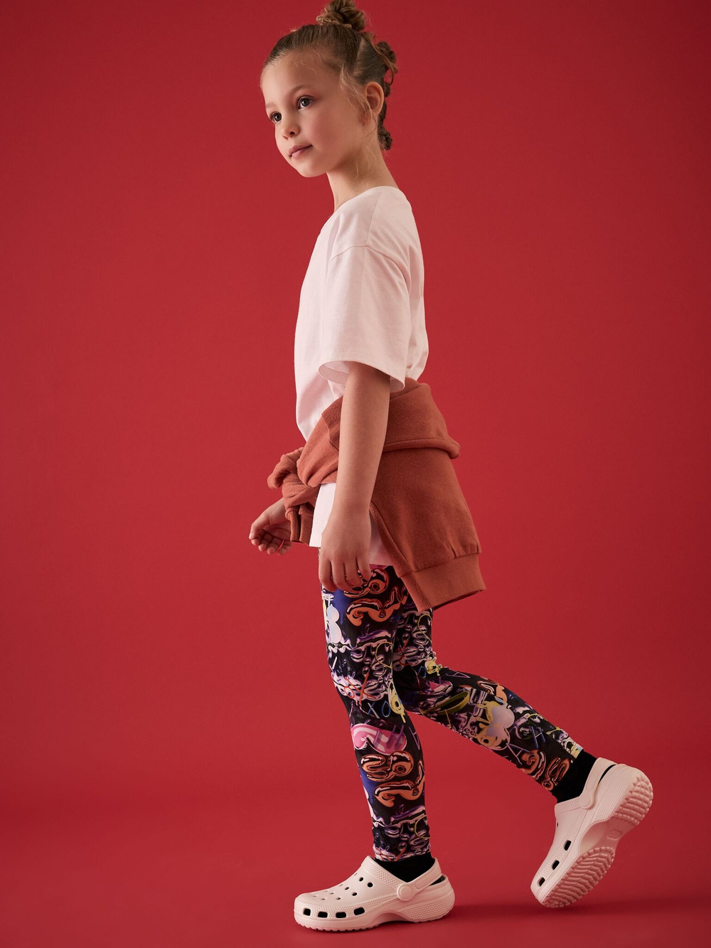 Легинсы для девочки Next E61-317, Темно-серый