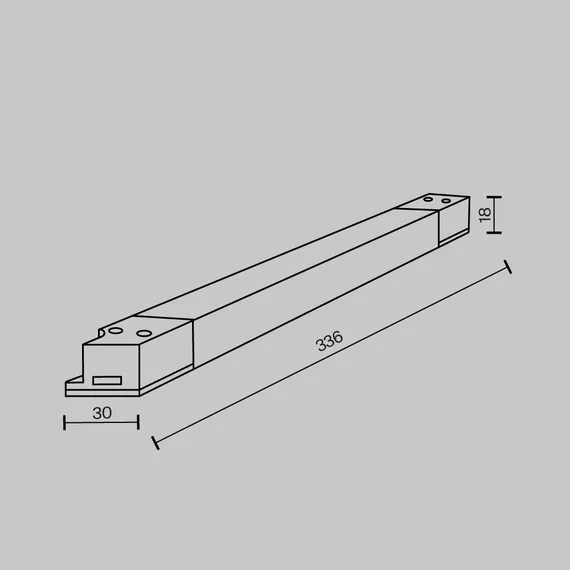 Источник напряжения TRIAC 24В 100Вт IP 20 Lighting control 734010