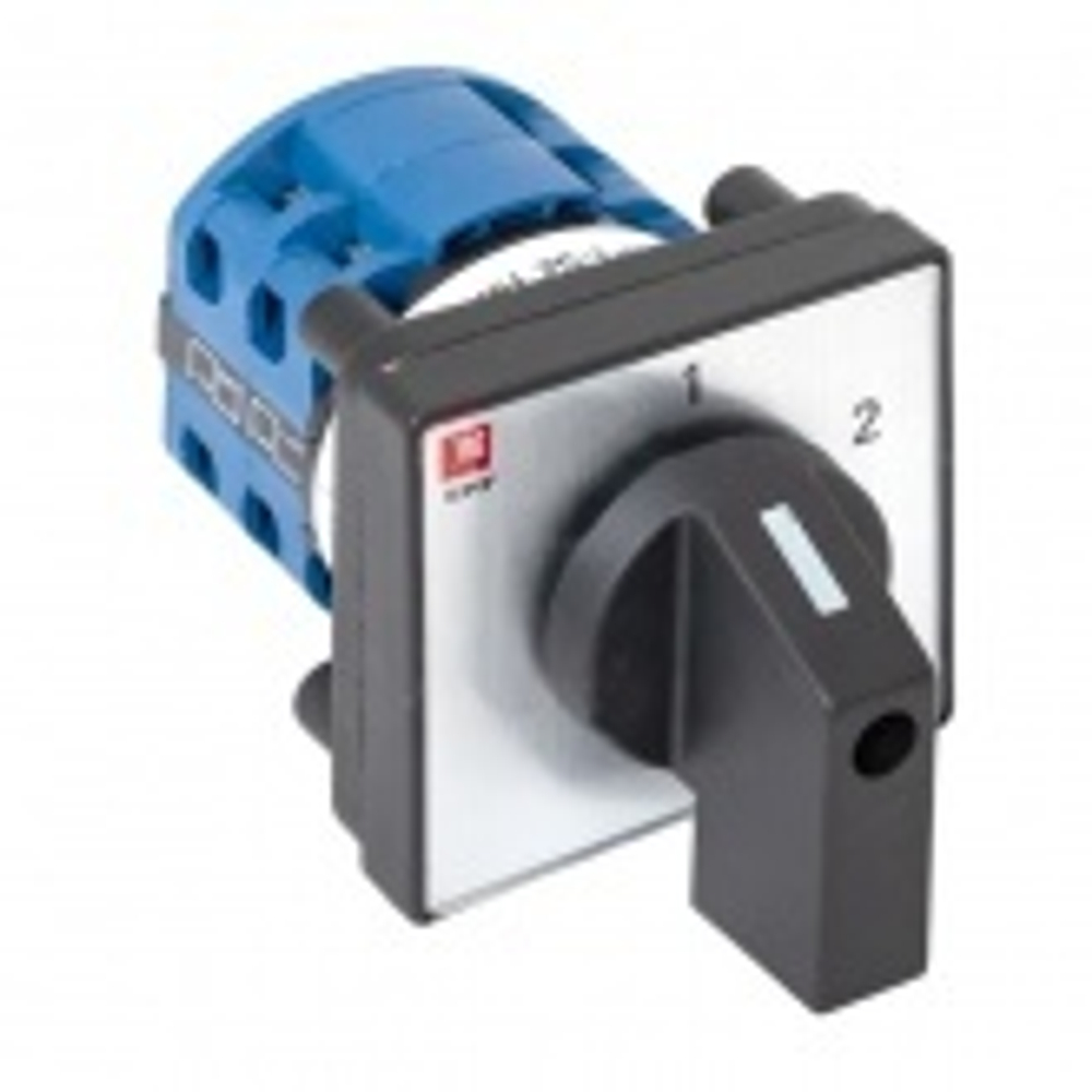Переключатель кулачковый ПК-1-52 10А 2P "1-2" IP20 EKF pk-1-52-10