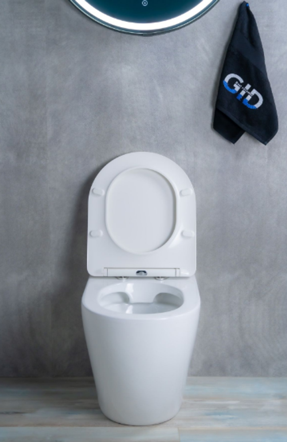 Унитаз приставной Gid TRS-269 62213Y белый 56x36.5x42