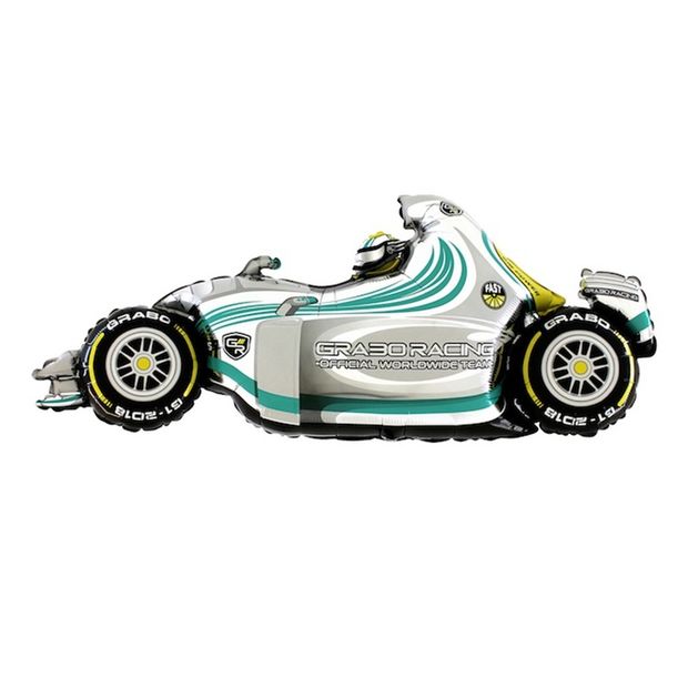 G Шар фигура Машина гоночная серая(БГ-35)