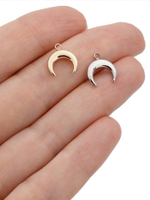 12680-з Подвеска "Лунница" 11*10 мм, позолота