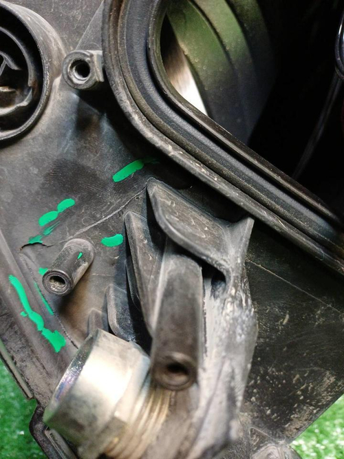 Фара правая Mercedes GLK X204 (2012-2015) ксенон