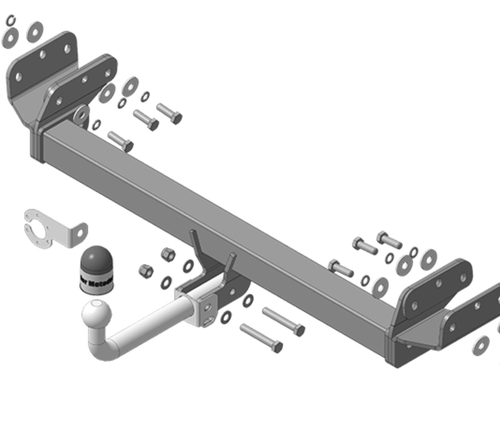Фаркоп Motodor для Omoda C5 2024- (оцинк. Шар) арт.99028-A