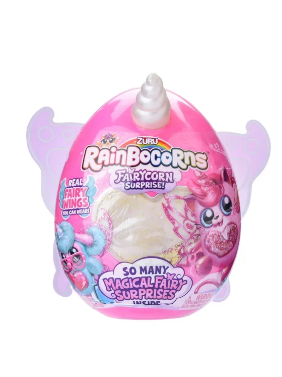 Мягкая игрушка сюрприз яйцо Rainbocorns Fairycorn Hippo 4