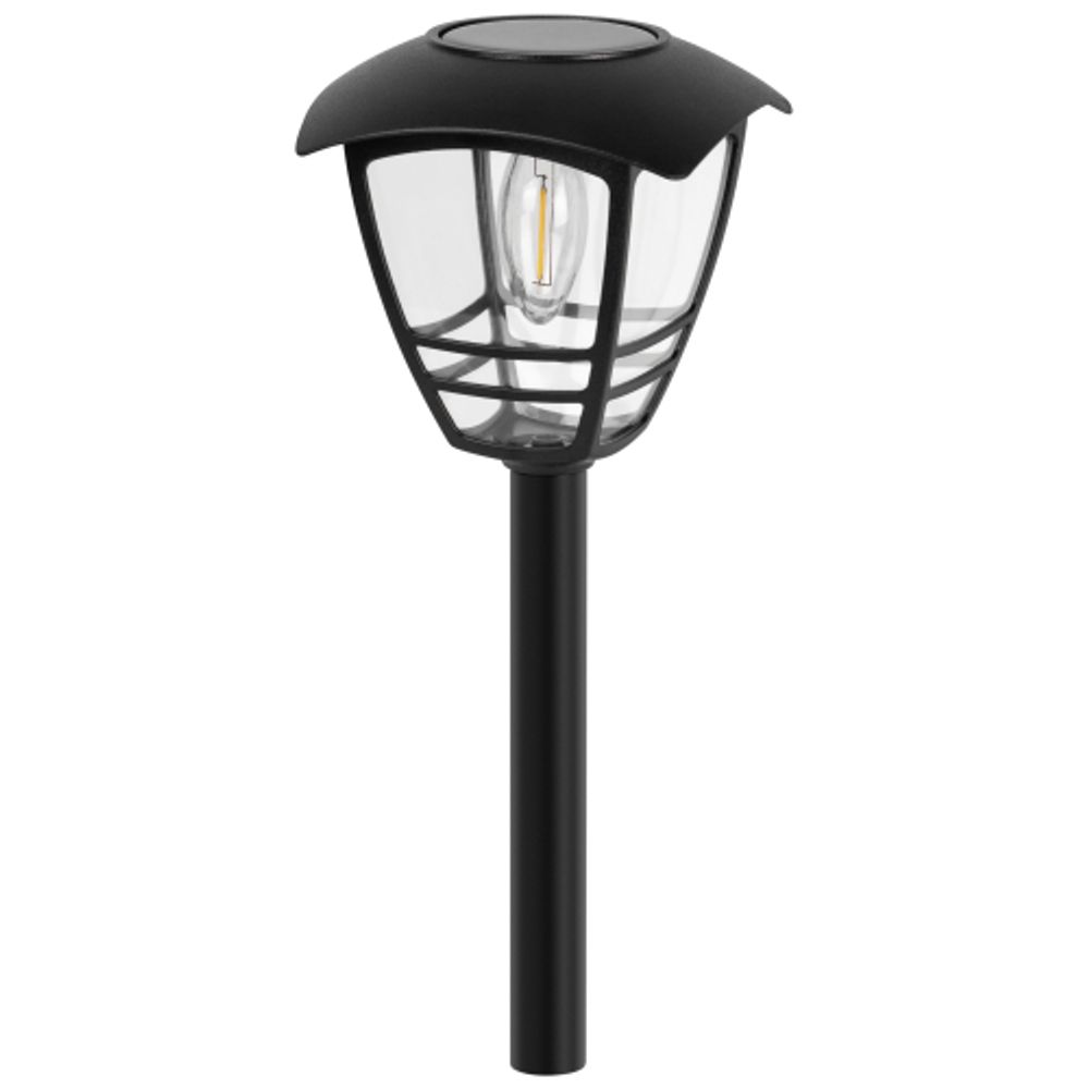 Светильник уличный ЭРА ERAFS025 - 06 грунтовый фасадный 2 в 1 на солнечной батарее 1LED 21 см | Садовые декоративные светильники