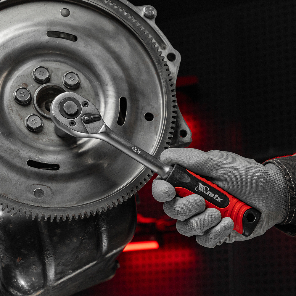 Набор инструментов, 1/2", 3/8", 1/4", пластиковый кейс 215 предметов MTX