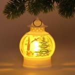 Сувенир с подсветкой «Лампа - Зимняя красавица» 7*4*13 см, Белый