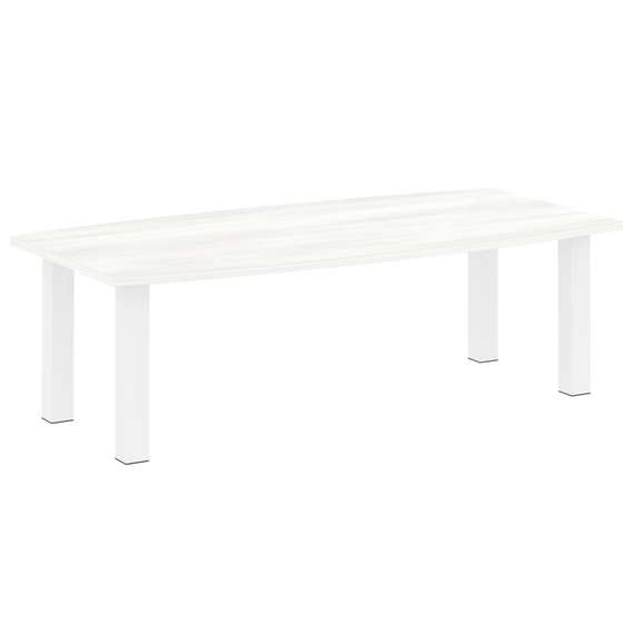 Yalta Стол переговорный LT.SP-2 Снежная Патина/Металл Белый 2400*1200*750