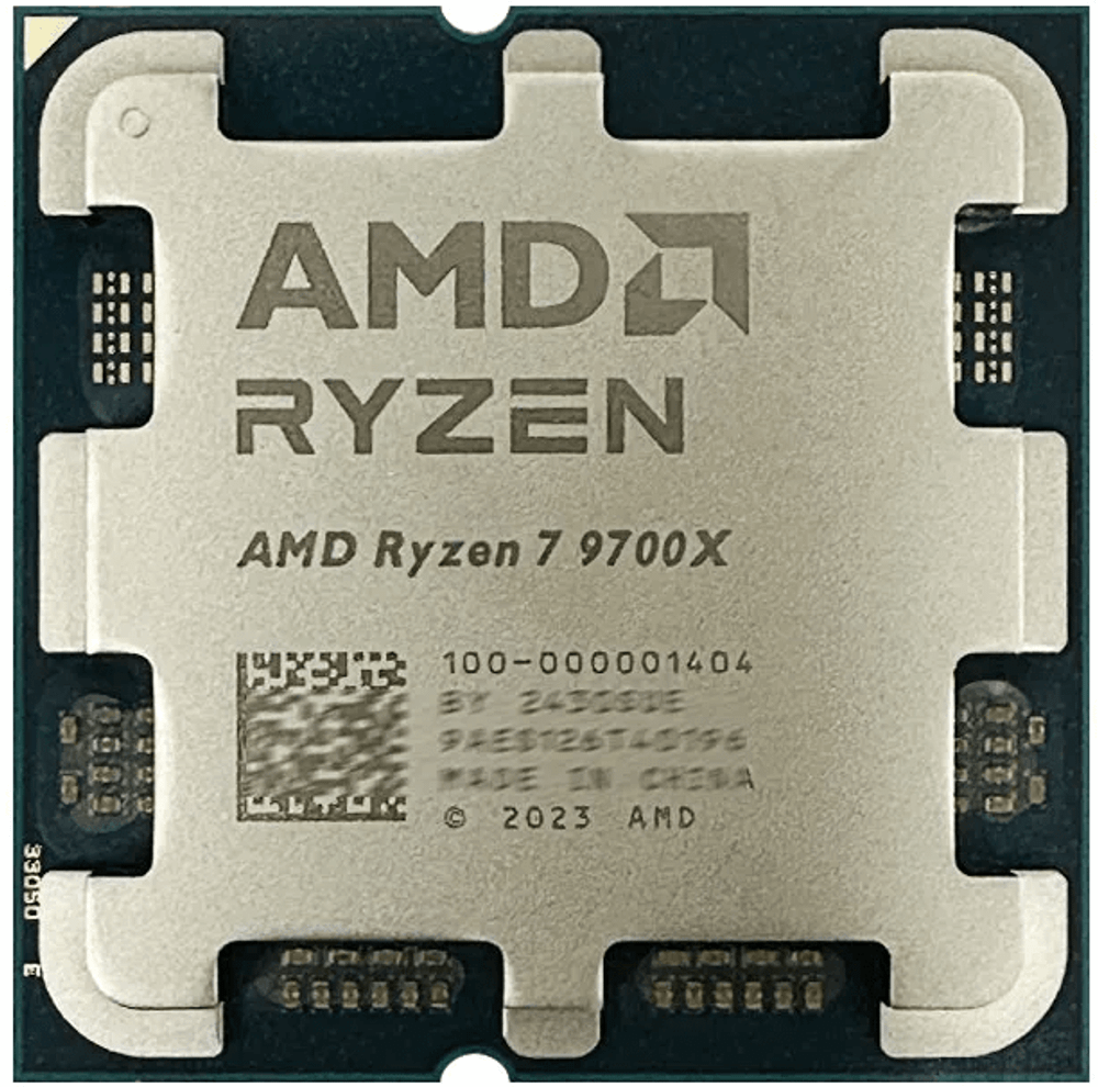 Процессор AMD Ryzen 7 9700X 3,8GHz (5,5GHz Turbo) AM5, 4nm, 8/16/ L2 8Mb, L3 32Mb 65W 100-000001404