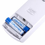 Батарейки алкалиновые "мизинчиковые" комплект 12 шт. CROMEX Alkaline AAA (LR03 24A) спайка (5 штук в упаковке)