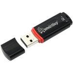 Память 32GB, Smart Buy, Crown, Flash USB 2.0, чёрный, пластик. корпус