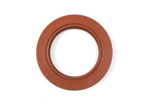 Сальник 64х95х10 а/м МАЗ дв. ЯМЗ-236,238,7511,240 и др. коленчатого вала передний(красный с пружиной/FPM) Резинотехника г. Балаково ( ОЕ Р.201-1005034-Б3 )