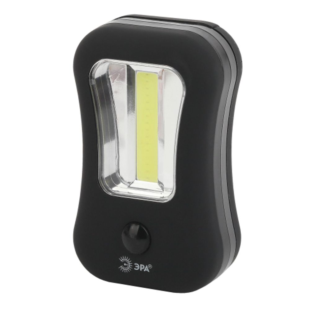 Светодиодный фонарь ЭРА Рабочие Практик RB-601 ручной на батарейках магнит крючок Soft-touch | Рабочие  фонари