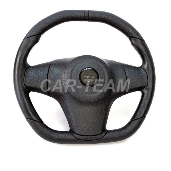 Руль анатомический "Travel Sport" с эмблемой Techno на ВАЗ 2101, 2105, 2106, 2107, Нива 4Х4